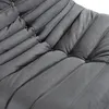 HOME DELUXE Relaxsessel mit Hocker CHILL - Anthrazit 102 x Produktbild-Vorschau 11