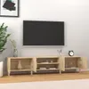 vidaXL TV skříňka Sonoma dub 180 x 31,5 x 40 cm materiál na Náhled obrázku produktu 3