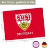 Tischset | Platzset abwaschbar -„VfB Stuttgart - Logo rot" Produktbild-Vorschau 3