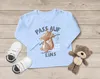 Baby Langarm-Shirt 1. Geburtstag mit Spruch Ich bin jetzt Produktbild-Vorschau 3