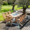 Happy Garden SETTEC04, Bois, 8 places, 1110 mm, 470 mm, 170 Voir les images du produit 5