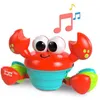 Bright Starts Rockin' Crawling Crab Rojo Vista previa de la imagen del producto 3