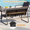 COSTWAY Gartenmöbel Set, Lounge Möbel Outdoor, Sitzgruppe Produktbild-Vorschau 7
