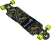 muuwmi Longboard Compact Neon, LED- Leuchtrollen, ABEC 7, Produktbild-Vorschau 2