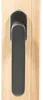 Georgetown Fenstergriff MeinTürgriff Dreh-Kipp Samtgrau 7mm Produktbild-Vorschau 7