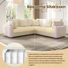 Merax L-förmiges Ecksofa mit LED-Licht, USB-Ladeanschluss, Produktbild-Vorschau 6