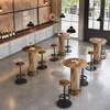 Tribesigns table de bar ronde avec chaises, set de bistrot Voir les images du produit 6