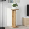 vidaXL Stojan na rastliny Artisan – dub 25 x 25,5 x 80,5 cm Náhľad obrázku produktu 4