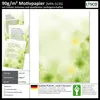 Motiv Briefpapier (MPA-5135, DIN A4, 25 Blatt) grüne Kugeln Produktbild-Vorschau 2