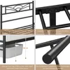 Yaheetech Metallbett Bettgestell Bettrahmen, Wolkenmuster Produktbild-Vorschau 6