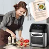 Stillstern Heißluftfritteuse 12L mit LED-Touchscreen, XXL Produktbild-Vorschau 7
