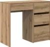 A wooden desk with drawers against a white background. Produktbild-Vorschau