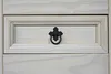 Sideboard Kommode 91,5 x 83,5 x 43 cm Pinienholz weiß Produktbild-Vorschau 6