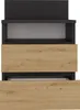 Nachttisch Wolfgang Artisan-Eiche / Anthrazit mit 2 Produktbild-Vorschau 4