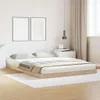 vidaXL Rám pod posteľ, prírodná farba, 140 x 220 cm, Náhľad obrázku produktu 2