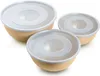3 Pezzi Ciotola da Cucina Con Coperchio Ciotola In Plastica Anteprima dell’immagine prodotto 7