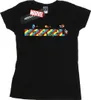 Marvel - "Marvel" T-Shirt für Damen BI24948 (M) (Schwarz) Produktbild-Vorschau 1