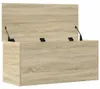 vidaXL Kufer dąb sonoma 100x42x46 cm materiał Podgląd zdjęcia produktu 7
