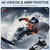 4K-Vlogging-Kamera Mini-Actionkamera 180° drehbare Produktbild-Vorschau 3