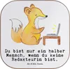 Mr. & Mrs. Panda Untersetzer für Gläser Redakteurin Herz - Produktbild-Vorschau 1