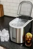 Eiswürfelbereiter 12 kg/24 h – silberfarben Produktbild-Vorschau 3