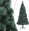 vidaXL Umelý vianočný stromček so stojanom Green 210cm PET Náhľad obrázku produktu 7