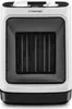 A white and black ceramic heater is shown against a white background. Podgląd zdjęcia produktu