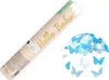 Konfettikanone Babygeschlecht Junge Schmetterlingskonfetti 20cm Blau Podgląd zdjęcia produktu