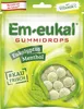 Em-Eukal Gum Drops Eukalyptus-Menthol cukor-cont. 90 g Náhľad obrázku produktu 1
