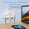 Steckdosenleiste 5 Fach Mit USB Wandmontiert Produktbild-Vorschau 5