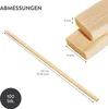 Belle Vous Bambus 100er Pack Holzstäbchen zum Basteln aus Produktbild-Vorschau 5