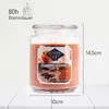 Duftkerze Candle Brothers Pumpkin Caramel Latte, Kerze im Produktbild-Vorschau 3