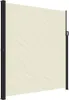 vidaXL Seitenmarkise Ausziehbar Creme 220x500 cm Produktbild-Vorschau 1