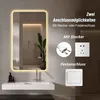 LED Badezimmerspiegel 60x120 cm mit Milchglasrand – Produktbild-Vorschau 10