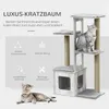 PawHut Kratzbaum aus Holz Katzenbaum Groß, Katzenkratzbaum Produktbild-Vorschau 4
