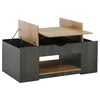 Moderner Couchtisch, Couchtisch mit Liftfunktion, graues Produktbild-Vorschau 13