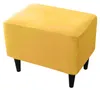 Hockerbezug / Poufbezug für Fußhocker und Pouf – Produktbild-Vorschau 1