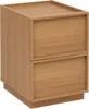 Framy nachttisch mit 2 schubladen aus holz - 5 five simply Produktbild-Vorschau 1