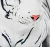 BRUBAKER Tiger biely 75 cm - ležiaca plyšová hračka Náhľad obrázku produktu 4