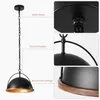 Metalowa lampa wisząca Tribesigns, lampa wisząca w stylu Podgląd zdjęcia produktu 6
