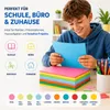 100x carta colorata - 140 g/m² - Carta per artigianato e Anteprima dell’immagine prodotto 4