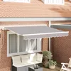 vidaXL Tissu de remplacement pour store, gris clair, 3 x Voir les images du produit 1