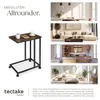 tectake® Beistelltisch Luton 48x35x70cm Produktbild-Vorschau 7