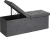 Hocker mit Klappdeckel OTTOMAN 110x38 cm, dunkelgrau Produktbild-Vorschau 8