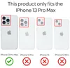 NALIA Glitter Case pre iPhone 13 Pro Max, priehľadný kryt Náhľad obrázku produktu 4