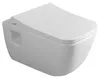 Bruckner WALTER Hänge-WC, Rimless, 37x52,5cm, weiß Produktbild-Vorschau 2