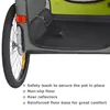 DOGGYHUT® Premium MEDIUM remorque à vélo 2en1 pour chien et Voir les images du produit 5