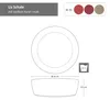 6er Set Bowl-Schale Liz 550ml Schüssel Sand Terracotta Rot Produktbild-Vorschau 5