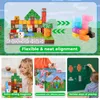 Blocs de construction magnétiques,100 pièces de blocs de Voir les images du produit 5