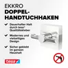 tesa Handtuchhaken EKKRO zum Kleben chrom Produktbild-Vorschau 5